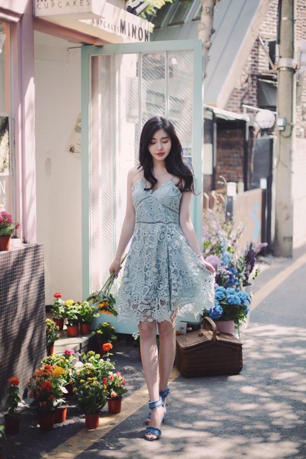 Váy đầm dự tiệc Hàn Quốc